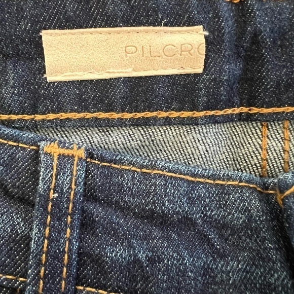 ANTHROPOLOGIE Pilcro The Borrowed Boyfriend Relaxed Tapered Leg Jean Size 29T - Picture 7 of 9